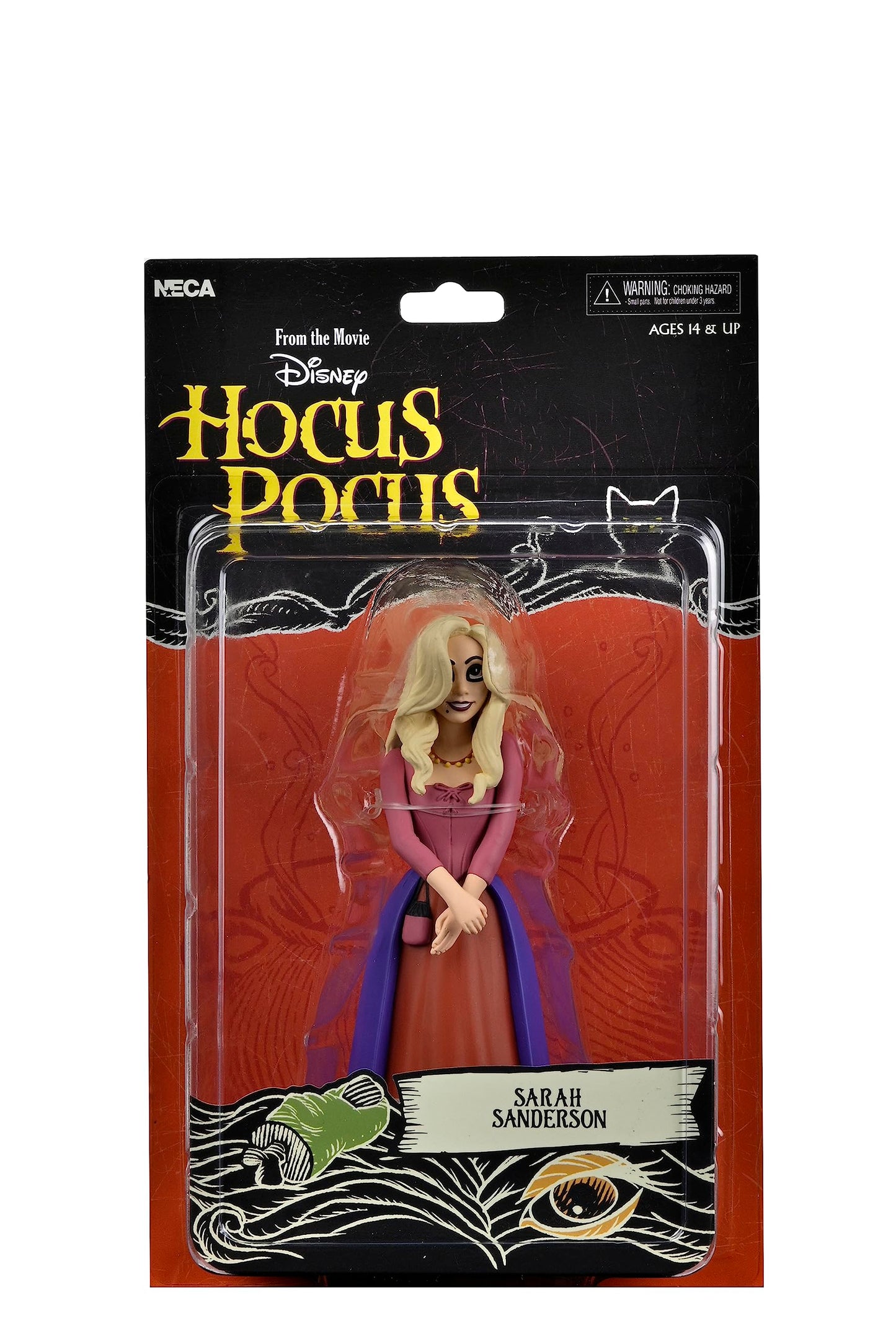 NECA Toony Terror Sarah Sanderson 6" Action Figure - Multicolor, Plastic, Model 55032