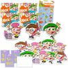 Nickelodeon Fairly Odd Parents Party Favors Set - Bundle with 12 Fairly Odd Parents Mini Notebooks, 12 Magnets, and Stickers | F