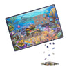 Becko US Jigsaw Puzzle Board Portable Puzzle Mat for Puzzles Storage Saver  Non-Slip Surface  Up to 1000 Pieces (Gray)