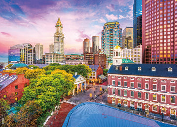 Beduke Jigsaw Puzzles For Adults 1000 Pieces Boston Thick Sturdy Precise Interlocking Age 14+ 1000 Piece Puzzle Family Game