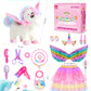 Soliehoo Unicorn Toys For Girls Unicorn Gifts, Walking Talking Singing Interactive Toy, Remote Control Plush Unicorn Pet Care To