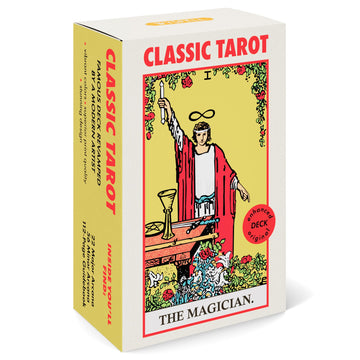 Wyspell Classic Tarot Deck - Original Tarot Cards With Guide Book For Beginners - Beginner Cards With Meanings (Light)