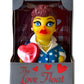Celebriducks - The Love Float - Floating Rubber Ducks - Collectible Bath Toy Gift For Kids & Adults Of All Ages