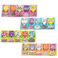 Dailyso Happy Birthday Cake Toppers | Cake Decoration Items | 13 By 4.5 | 80 Pieces (16 Pieces X 5 Shapes) Inside The Packet |