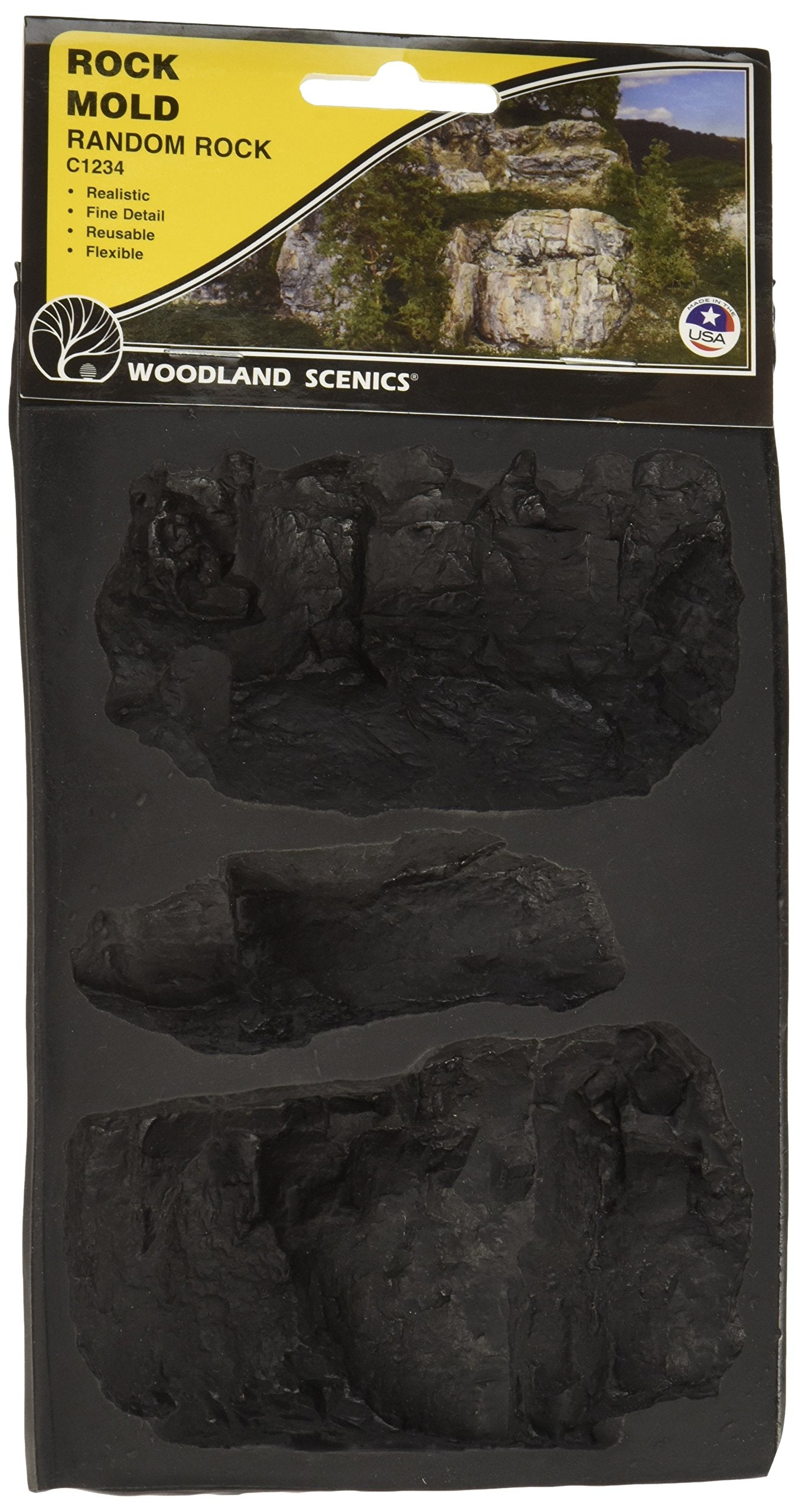 Woodland Scenics Rck Mold-Random Rock