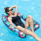 Inflatable Pool Floats for mature-themeds  Fabric Covered Pool Chair Float for Pool Floating  mature-themed Pool Floats for Lake  Beach Floaties (Flamingo Pattern)