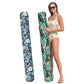 Parentswell 2 Pack Inflatable Pool Noodle Floats, 54'' Large Swimming Pool Noodles For Floating, Fabric Covered Swim Noodles For