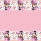 Unique Disney Iconic Minnie Mouse Rectangular Plastic Party Table Cover, 54 x 84, 1Ct, Multicolor (79233)