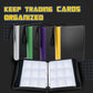 Clovercat 9 Pocket Waterproof Trading Card Binder, Trading Album Display Holder, Expandable, 720 Double Sided Pocket Album, Comp