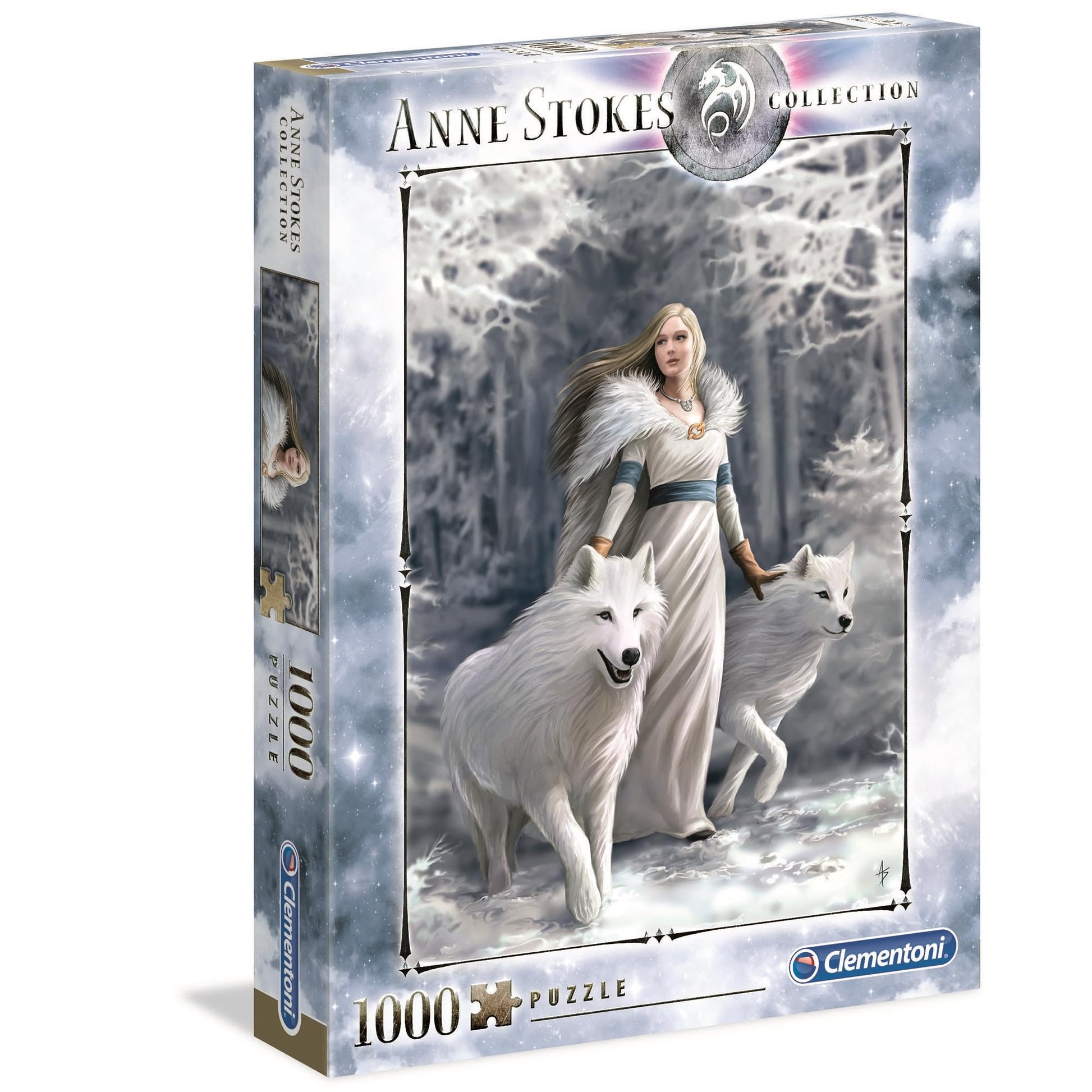 Clementoni - 39477 - Anne Stokes Puzzle For Children And Adults - 1000 Pieces