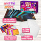 Playbees Foil Art Kit Outer Space - Preschool Arts and Crafts Kit for Kids- No Mess Art for Boys & Girls Ages 4, 5, 6, 7, 8, 9 Y