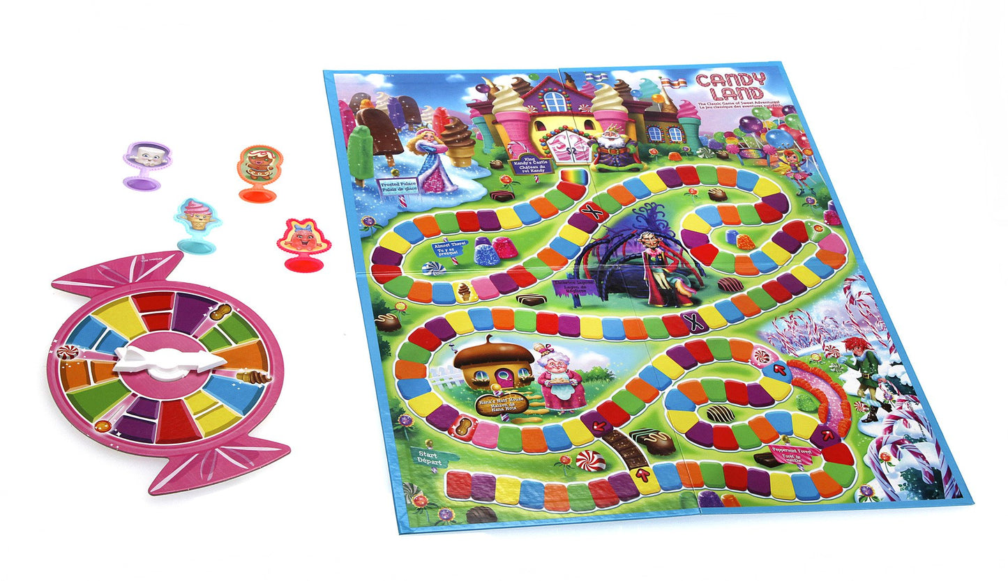 Hasbro Candy Land Game - Classic Board Game, Cardboard, Red, Model A4813035