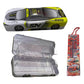 Fete Propz 2 In 1 Combo Metal Car Pencil Box/Case +Stationery  Double Layer For Kids Boys Students School Supplies  Stationery