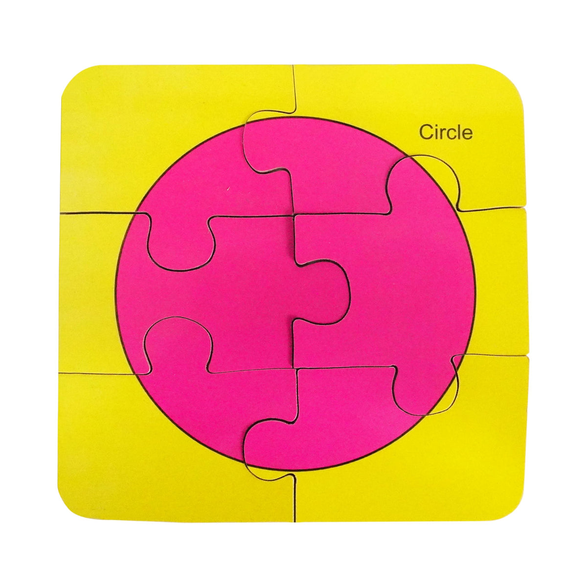 Cloudtech Different Shapes Jigsaw Puzzles And 6 Piece Cutting Having Fun With Educational Games For Kids Ages 3+ And 6 X 6 Inch 