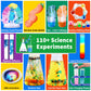 Jopsheen 110+ Science Experiments Kits For Kids, Science Projects Stem Activies Toys Gifts For Boys & Girls, Volcano Eruption, C