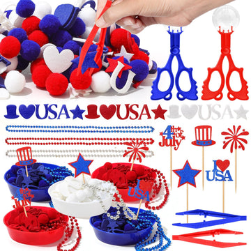 Zhowhoho 154 Pcs Summer Ice Cream Sensory Bin Filler Ice Cream Sensory Bin Items Fine Motor Toys Counting Sorting 100 Pom Pom 6