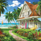 White Mountain Beach House - 1000 Piece Jigsaw Puzzle
