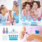 Kids Makeup Kit Toys for Girl, Princess Toys Makeup Sets with Washable, Toddler Dress-Up Toy for 3 4 5 6 7 8 9 Year Old Girls Ch