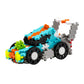 Plus Plus - Go! Street Racing Super Set - 900 Pieces - Model Vehicle Building Stem/Steam Toy, Interlocking Mini Puzzle Blocks Fo