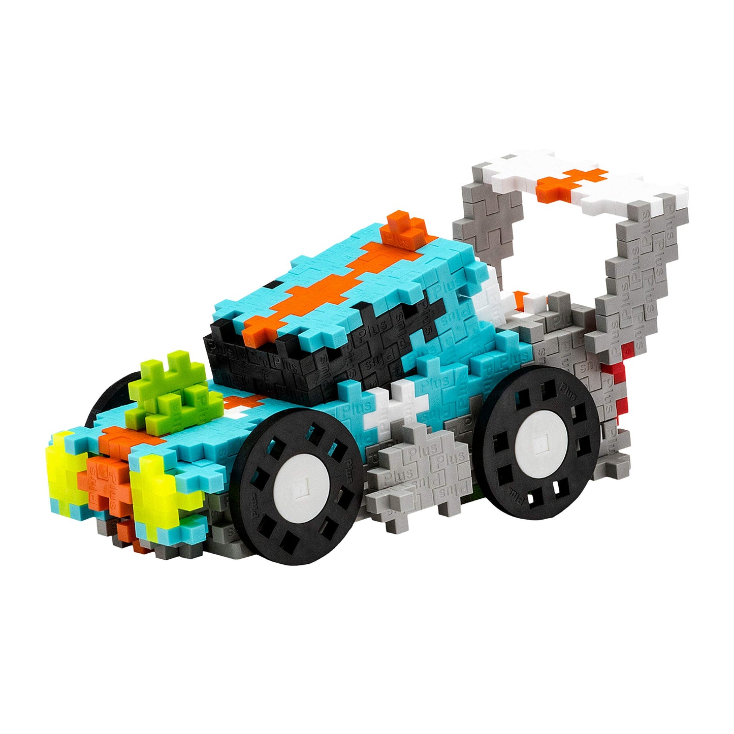 Plus Plus - Go! Street Racing Super Set - 900 Pieces - Model Vehicle Building Stem/Steam Toy, Interlocking Mini Puzzle Blocks Fo