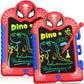 LCD Writing Tablet for Kids: Spidolapse 2 PCS Doodle Board & Drawing Pad Birthday Gift for 3 4 5 6 7 8 Year Old Boys Girls Toddl