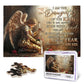 Christian Jigsaw Puzzles 1000 Pieces for Adults, Warrior Woman with Bible Verses, Inspirational Religious Wooden Puzzle, Faith-B