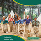 Heavy Duty Reusable Burlap Sacks 24'' X 40'' - Perfect Sack Race Bags For Adults And Kids, Outdoor Lawn Games, Vegetable Storage