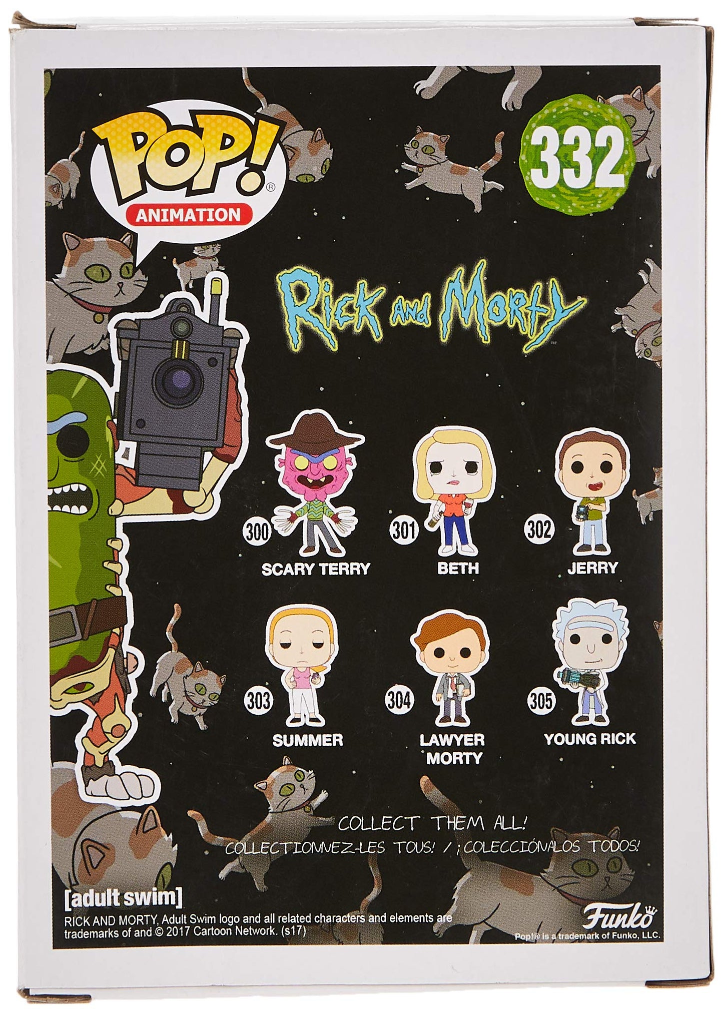 Funko Pop! Animation: Rick & Morty - Pickle Rick With Laser Collectible Figure