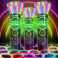 300 Ultra Bright Glow Sticks Bulk - Halloween Glow In The Dark Party Supplies Pack - 8' Glowsticks Party Favors With Bracelets And Necklaces