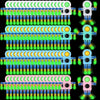 Shappy 72 Pcs Fidget Sensory Spinner Toys Transformable Chain Robot Fingertip Toy Sensory For Anxiety, Stress Relief Adhd Autism