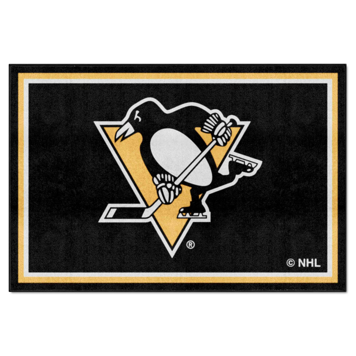 Fanmats 10439 NHL Pittsburgh Penguins Nylon Rug