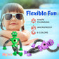 Telescopic Suction Cup Robot Toys 12-Pack Shape Changing Educational Fidget Toys Sensory Toys Adhd Autistic Stimulating Creative