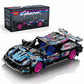 Sosuy Building-Block Race-Car Set  1:18 Technical Model Kit 513 Pcs DIY Pull-Back Cyberpunk Toy for Boy Girl Kid Age 6+ Year  Birthday Gift for Teen mature-themed Display  Speed Super Sports Cars Bricks Icons