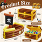 Cunhill 14 Pcs Pirate Party Set Birthday Pirate Party Decoration 1 Pc Funny Inflatable Pirate Ship Drink Cooler 1Pc Blow up Treasure Chest 12 Pcs Kid decorative replica blade for Supplies Beverage Serving Container Pool