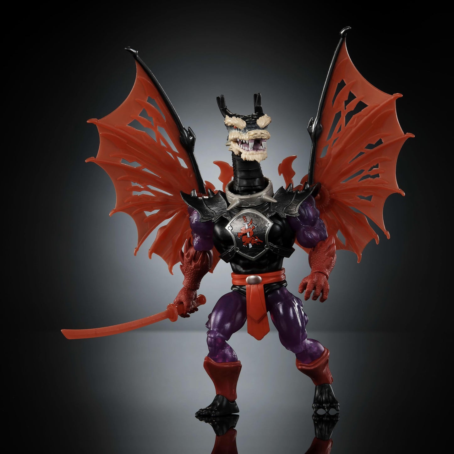Masters of Universe Origins Turtles of Grayskull Ninjor Reptile Wars Posable Action Figure  Teenage Mutant Ninja & Motu Crossover Villain Ninja Toy