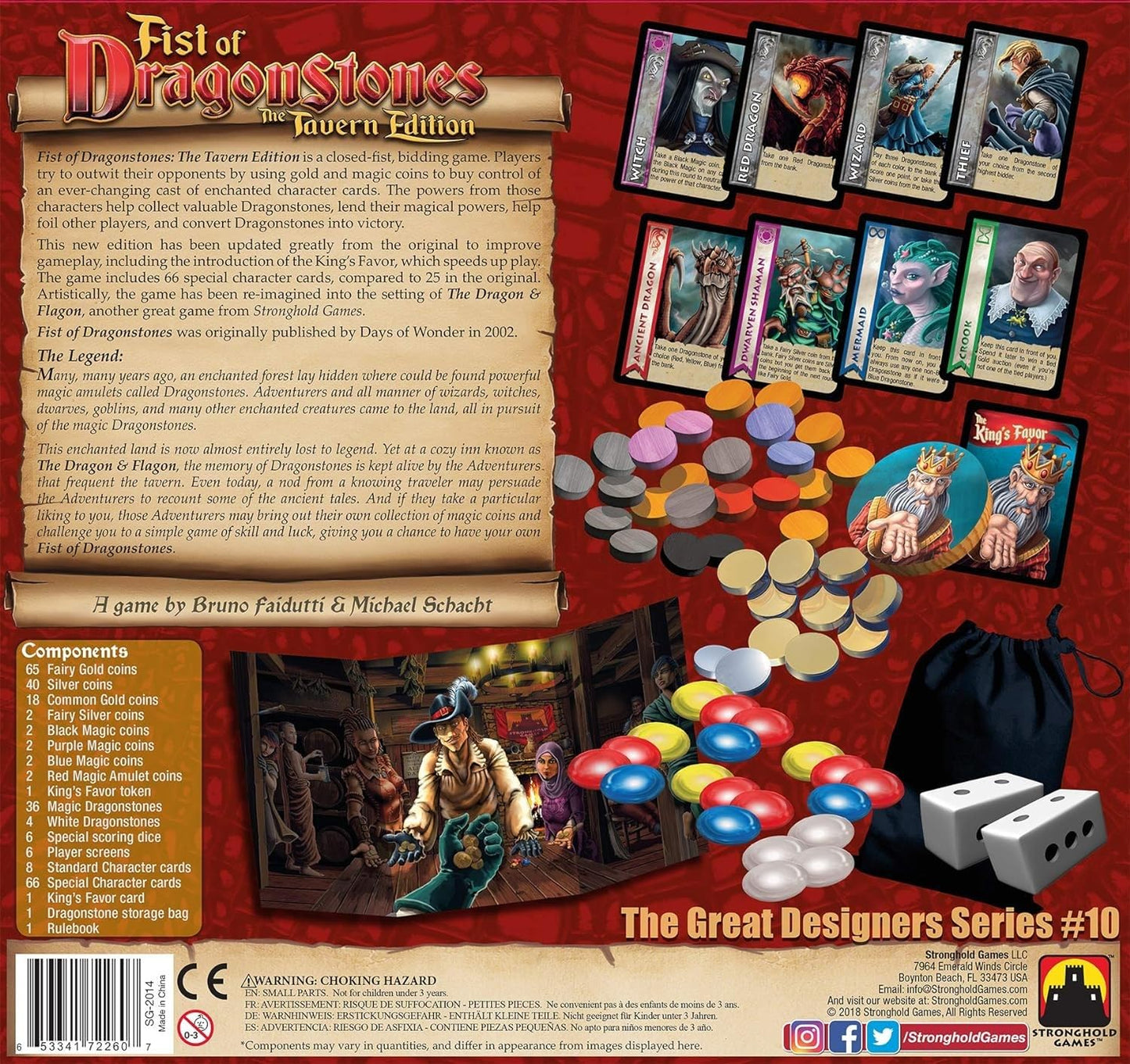 Stronghold Games Fist Of Dragonstones Tavern Edition