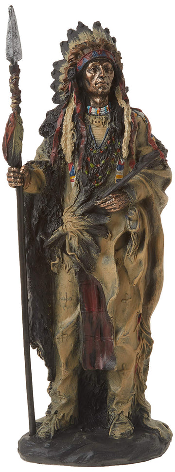 Stealstreet Ss-G-11358 Native American Warrior Collectible Indian Decoration Figurine Statue