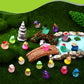 Ggstddup 64 Pcs Luminous Mini Resin Ducks, 8 Types Small Ducks Plastic Mini Resin Animals Figures Miniature Figurines For Fairy