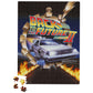 Back To The Future 2 Movie, 500-Piece Jigsaw Puzzle In Plastic Retro Blockbuster Vhs Video Case, For Adults And Kids Ages 8 And
