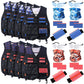 Sosation 8 Sets Tactical Vest Kit Compatible With Nerf Party Favor, Face Mask Wrist Ammo Holder Toy Gift