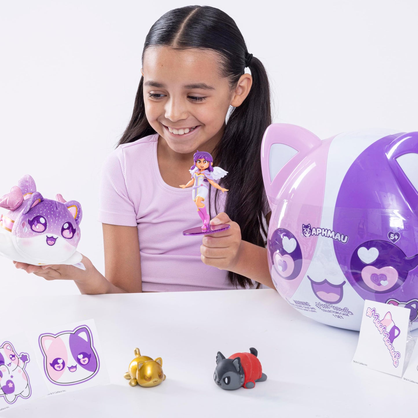 Aphmau Catface Mystery Surprise Set, Collectible Figure & Accessories, Plush Toys, 12 Pc Mystery Suprises, Official Merch