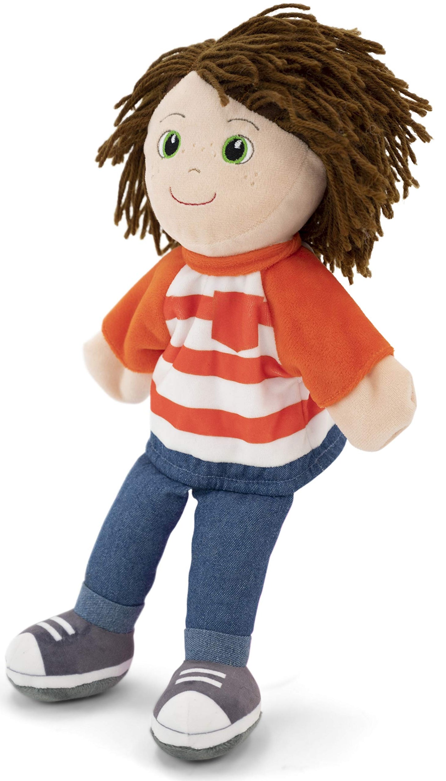 Playtime By Eimmie Hand Puppets - Plush Hand Puppets For Boys And Girls - Kids Puppet Toy (Ollie)