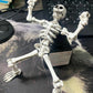 QWZFirst T13 Skeleton Action Figure  Movable Articulated Human Skeleton  5.12-in Action Figure Wearing Multiple Sets of   Can Be Painted  Suitable for Collectors As Desktop Decorations (1pcs)