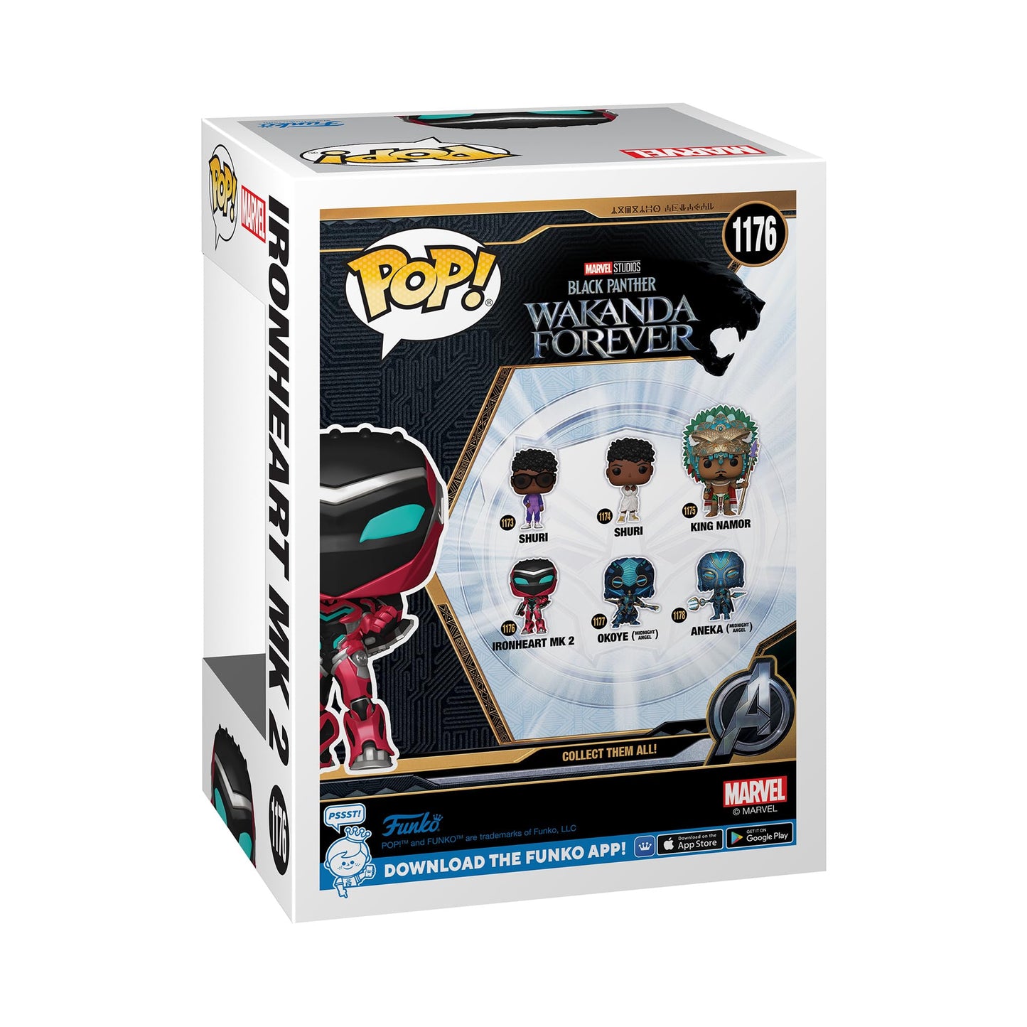 Funko Pop! Marvel: Black Panther: Wakanda Forever - Ironheart Mk 2