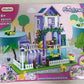Sitodier Girls Building Blocks Garden House Toys for Kids 6-12 and 8-14 Years, 604pcs Expandable Dream Villa Building Blocks Kit