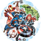 Anagram Amscan International 3465501 Avengers Foil Balloon, 17'