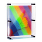 E-Firstfeeling 3D Pin Art Toy Extra Large 10' X 8' Pin Art Board Pin Impression Sculpture Toy For Kids Adults Hand Mold Board Toy (Transparency Multicolour)