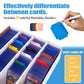 8 Pack Cardboard Card Storage Box 3120 Count Bulk Card Storage White Sports Card Boxes Baseball Card Boxes With 10 Dividers Spor