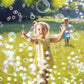 Roberly Bubble Wands Set, 15 Pack Big Bubble Wand Toy Set With Tray Bulk Funny Bubble Making Toys For Kids - Summer Outdoor Bubb