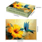 Jigsaw Puzzles 1000 Pieces for mature-themeds Jigsaw Puzzle 1000 Piece Wooden mature-themeds Children Puzzles - Hummingbird Picking Flowers Decorations DIY Leisure Game Toy Suitable Family Friends